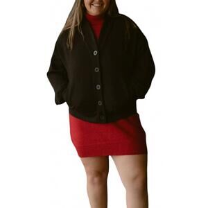 NEW RAE MODE amelia cardigan in black